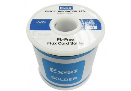 Flux Cord Solder No. EA-19, 0.5mm, 1Kg, Sn99.3,Cu0.7